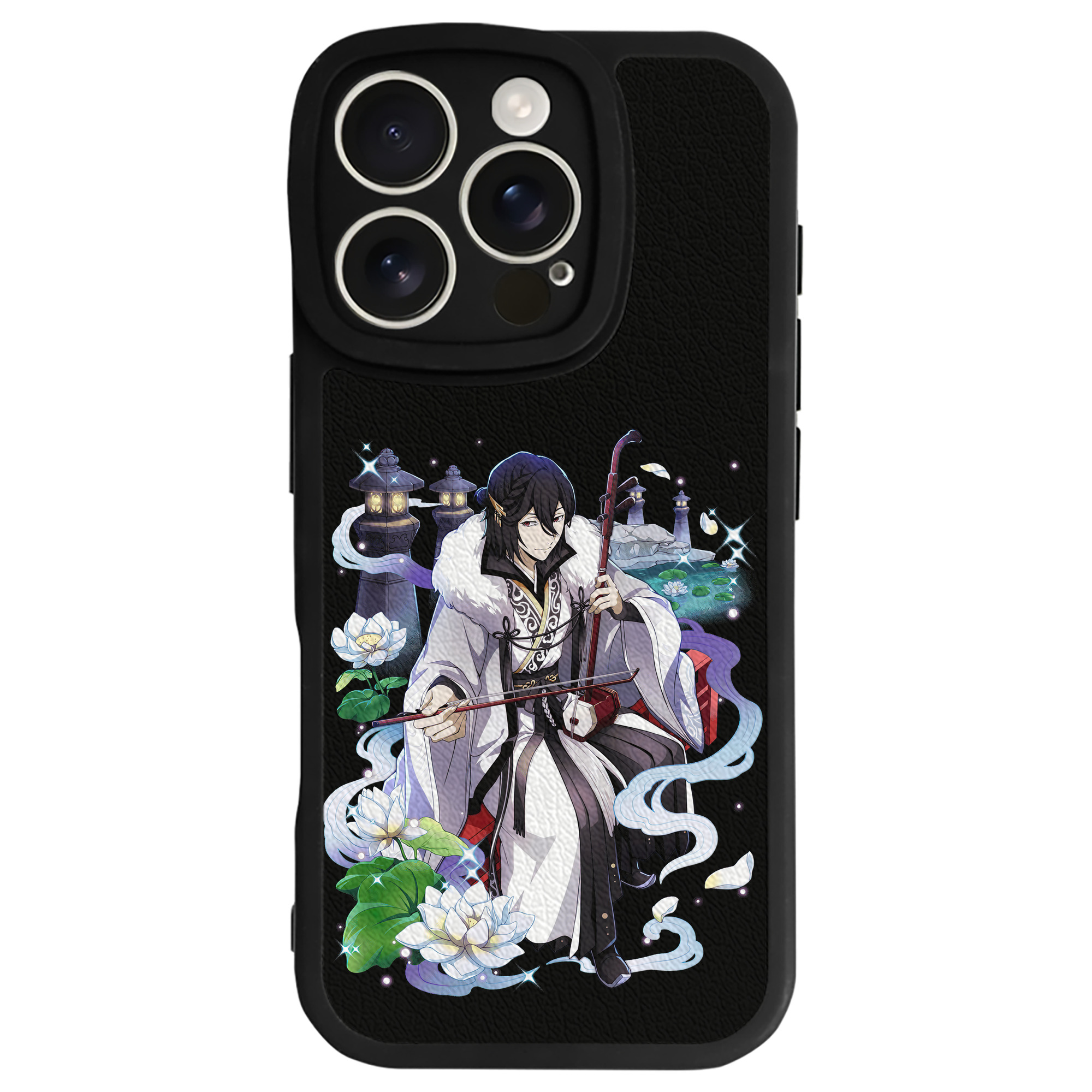（画像用） 文豪ストレイドッグス Bungo Stray Dogs 【iPhone 16シリーズ対応】シリコンスマホケース（レザー調） 材質：シリコン